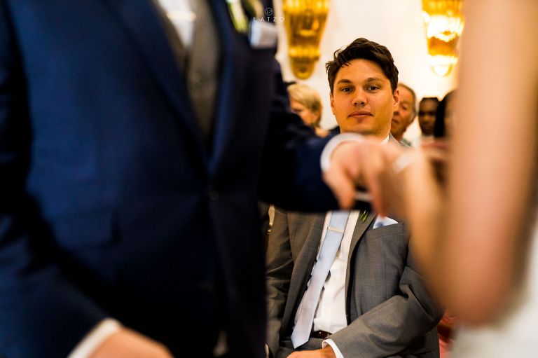 best man at London Wedding Chiswick house