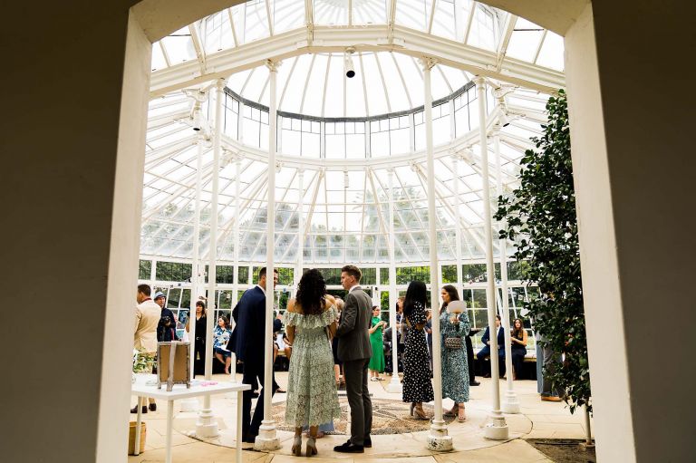 London Wedding Chiswick house Italian garden orangery