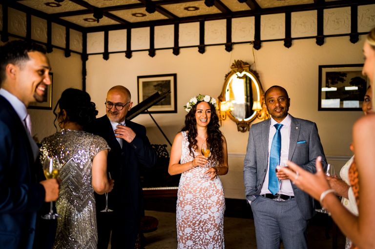 Micro intimate wedding at langdale chase hotel 